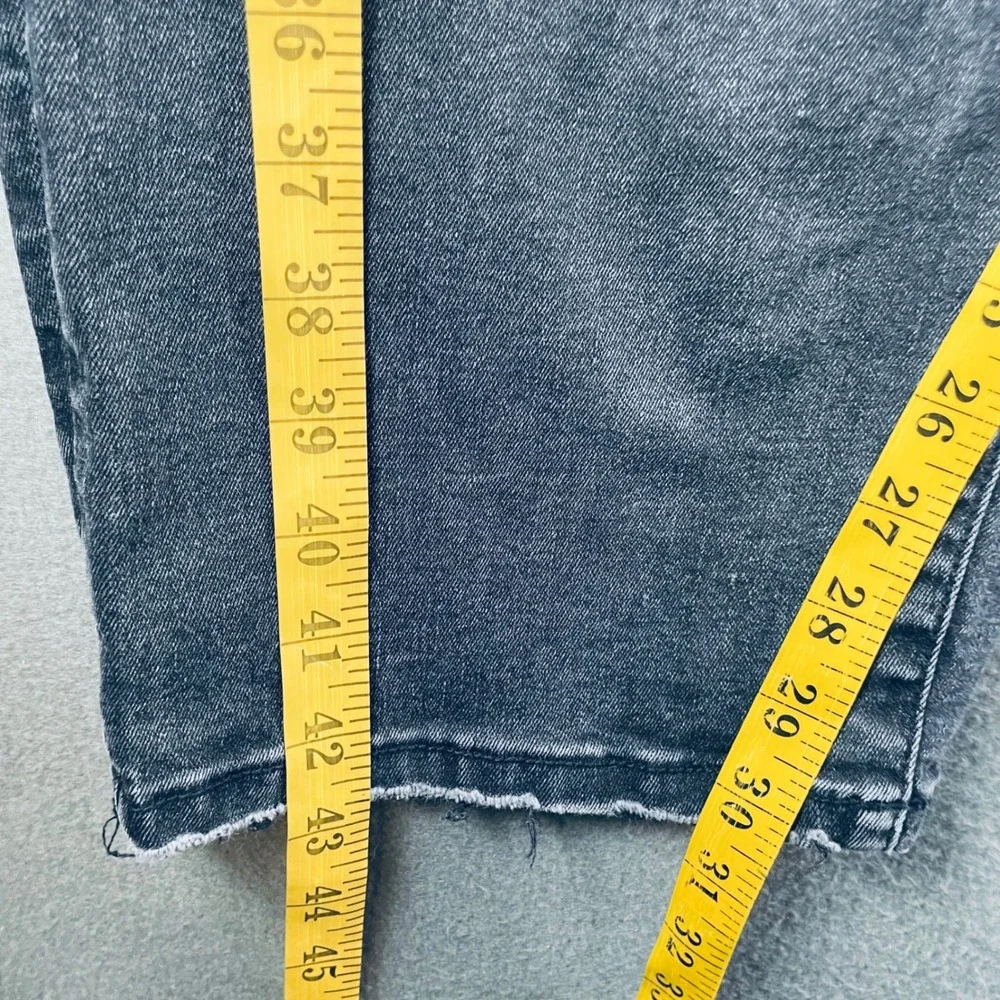 Jordan Craig Aaron Jeans Men 48x32 Distressed Whiskered Faded Black Streetwear